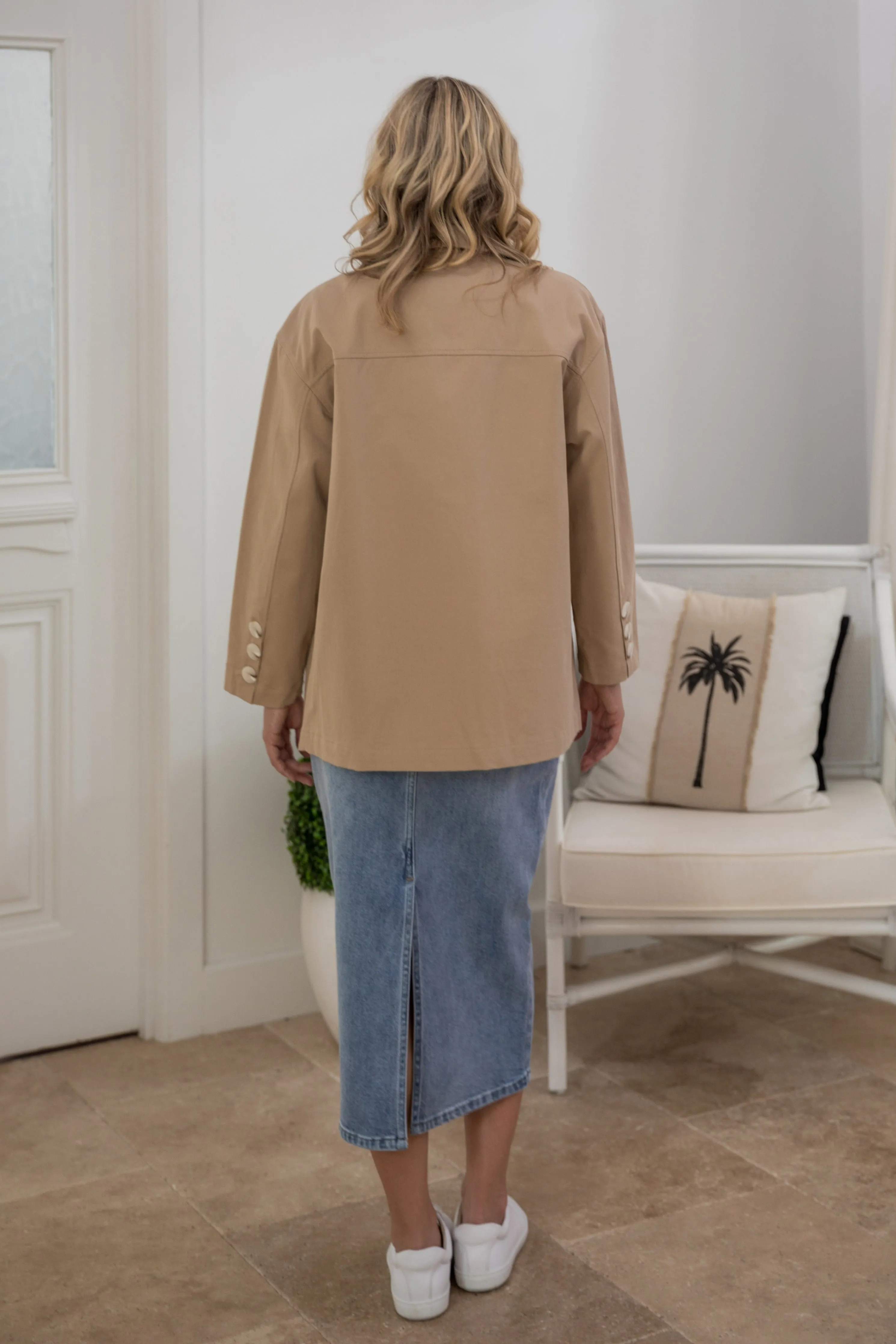 Audrey Trench Coat | Desert Camel | FINAL SALE