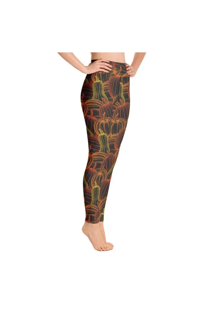 Autumn Harvest Yoga Leggings