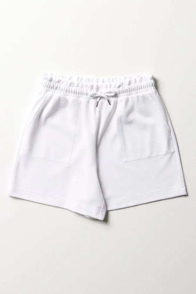 Balloon Shorts White