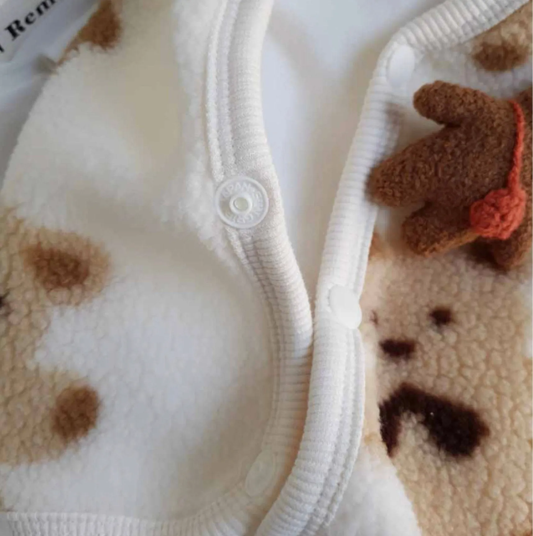 Bear Bear Fleece Vest