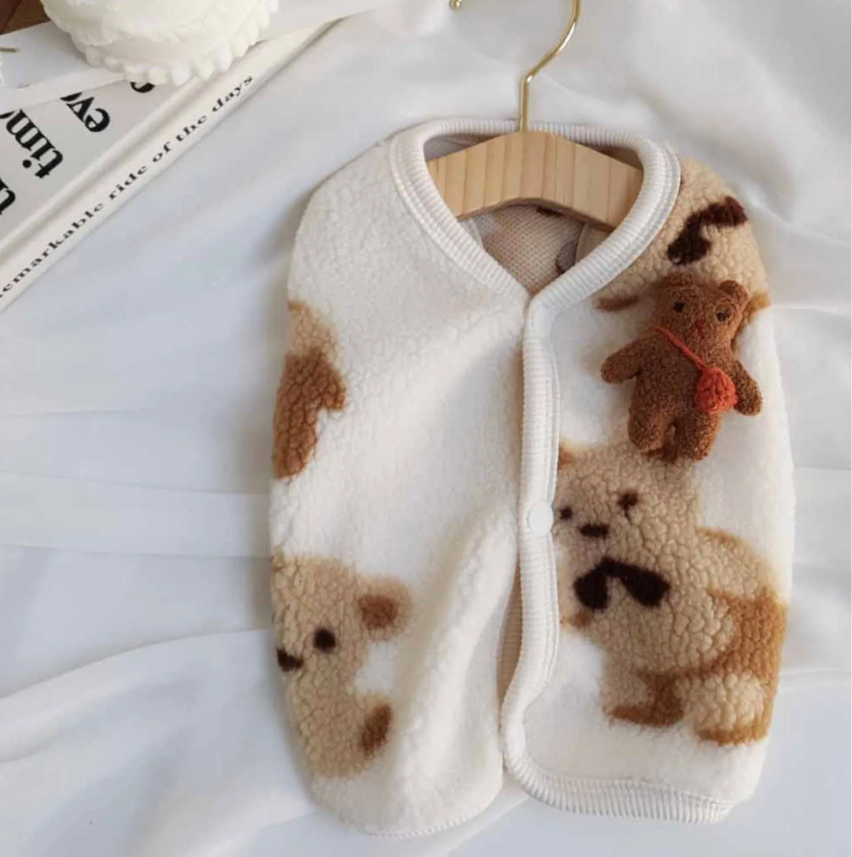 Bear Bear Fleece Vest