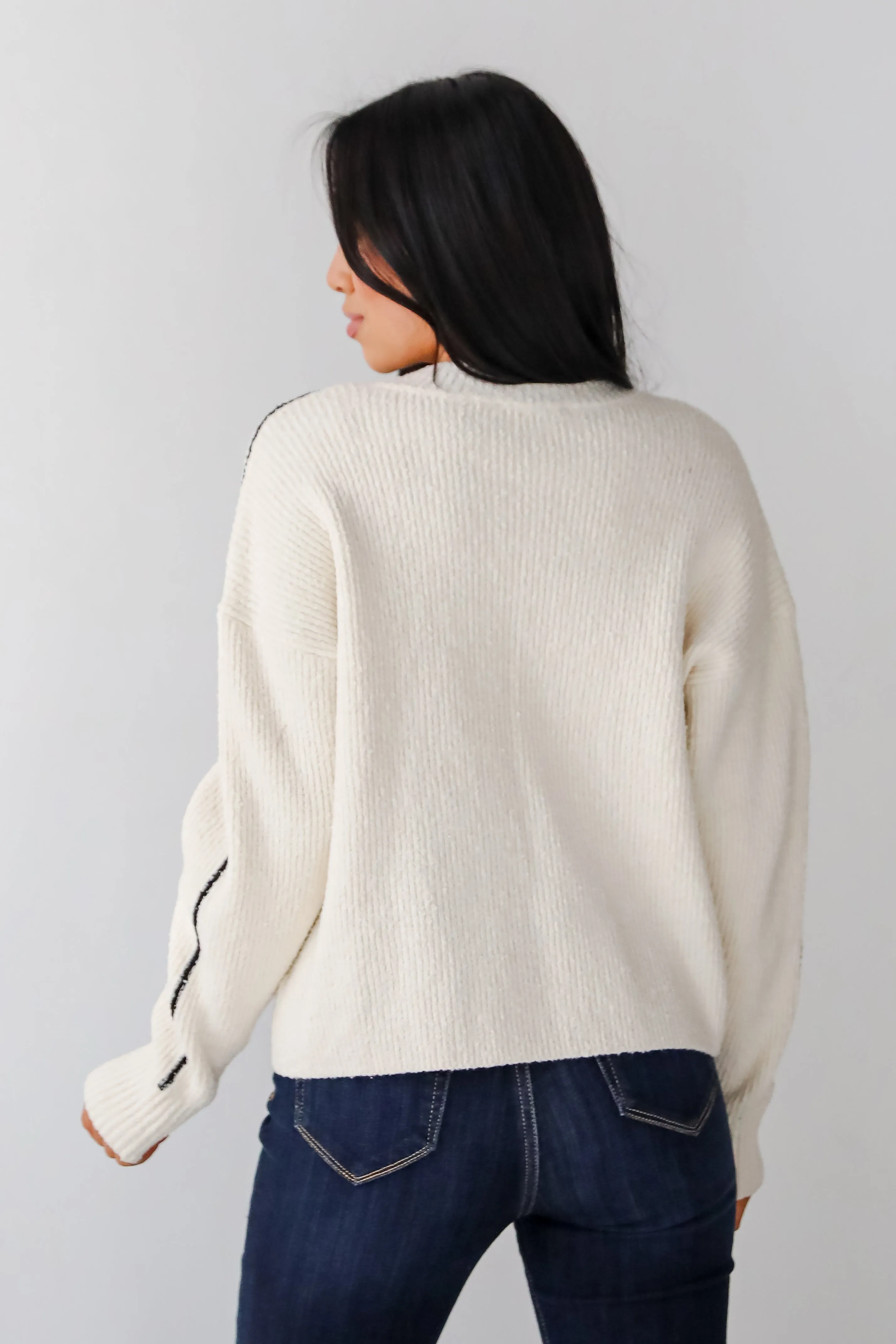 Charismatic Sense Cream Sweater