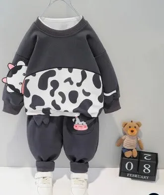 Cow Kids Sweatshirt & Pant