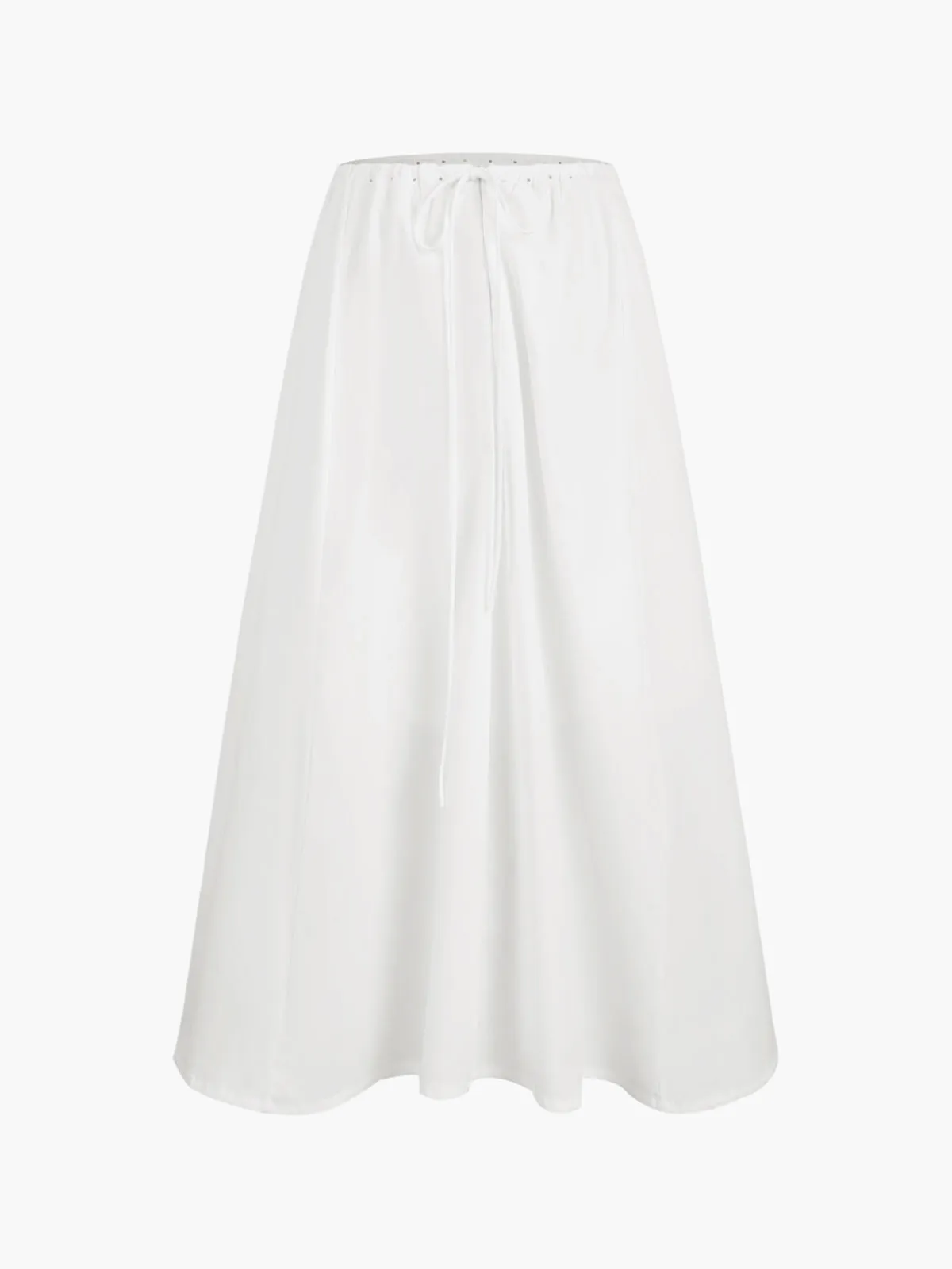 Cowgirl Aesthetics Graceful Zippered Maxi Skirt