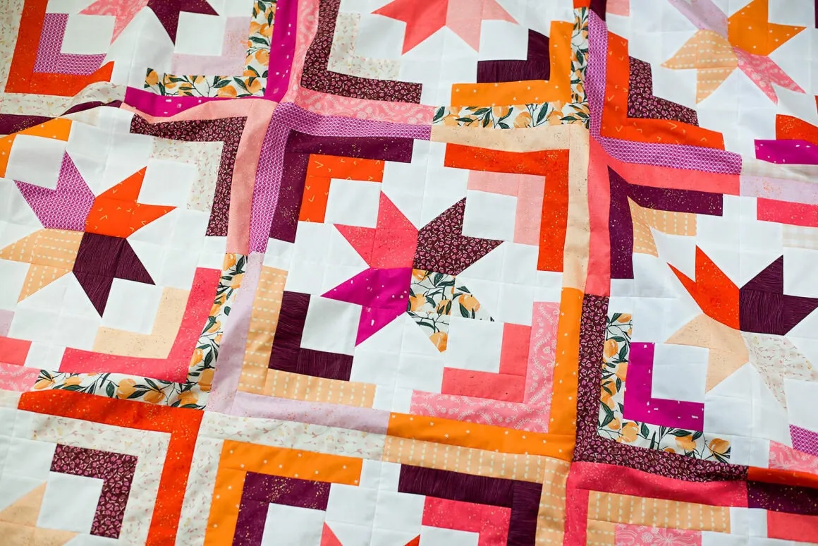 Cozy Cabin Printed Quilt Pattern by Modernly Morgan