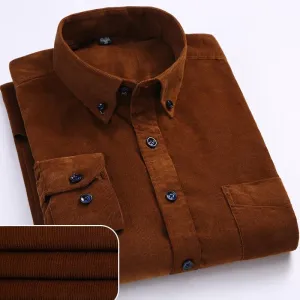 Cozy-Up Men's Corduroy Shirts