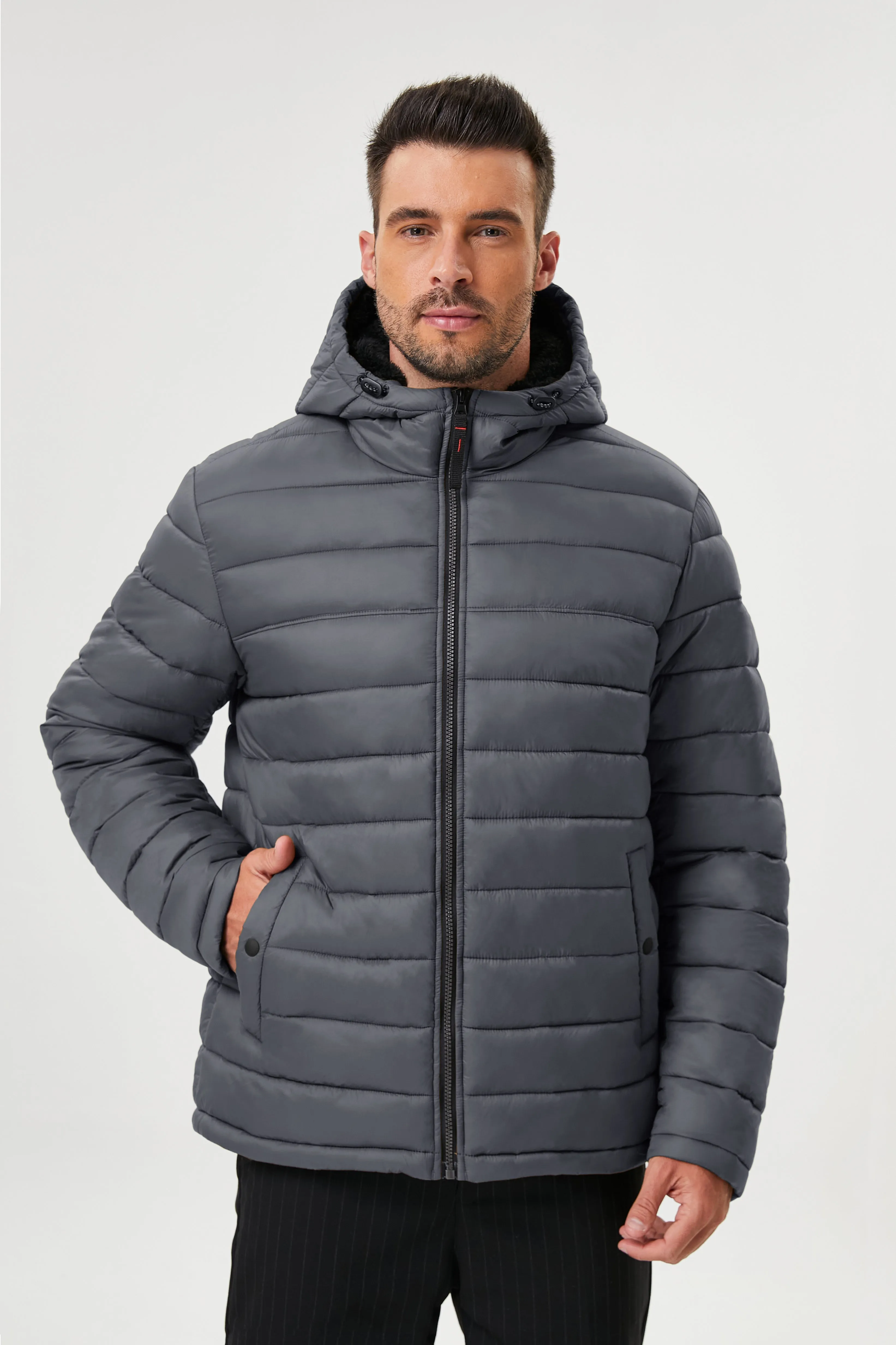 Empire Sherpa Quilted Jacket