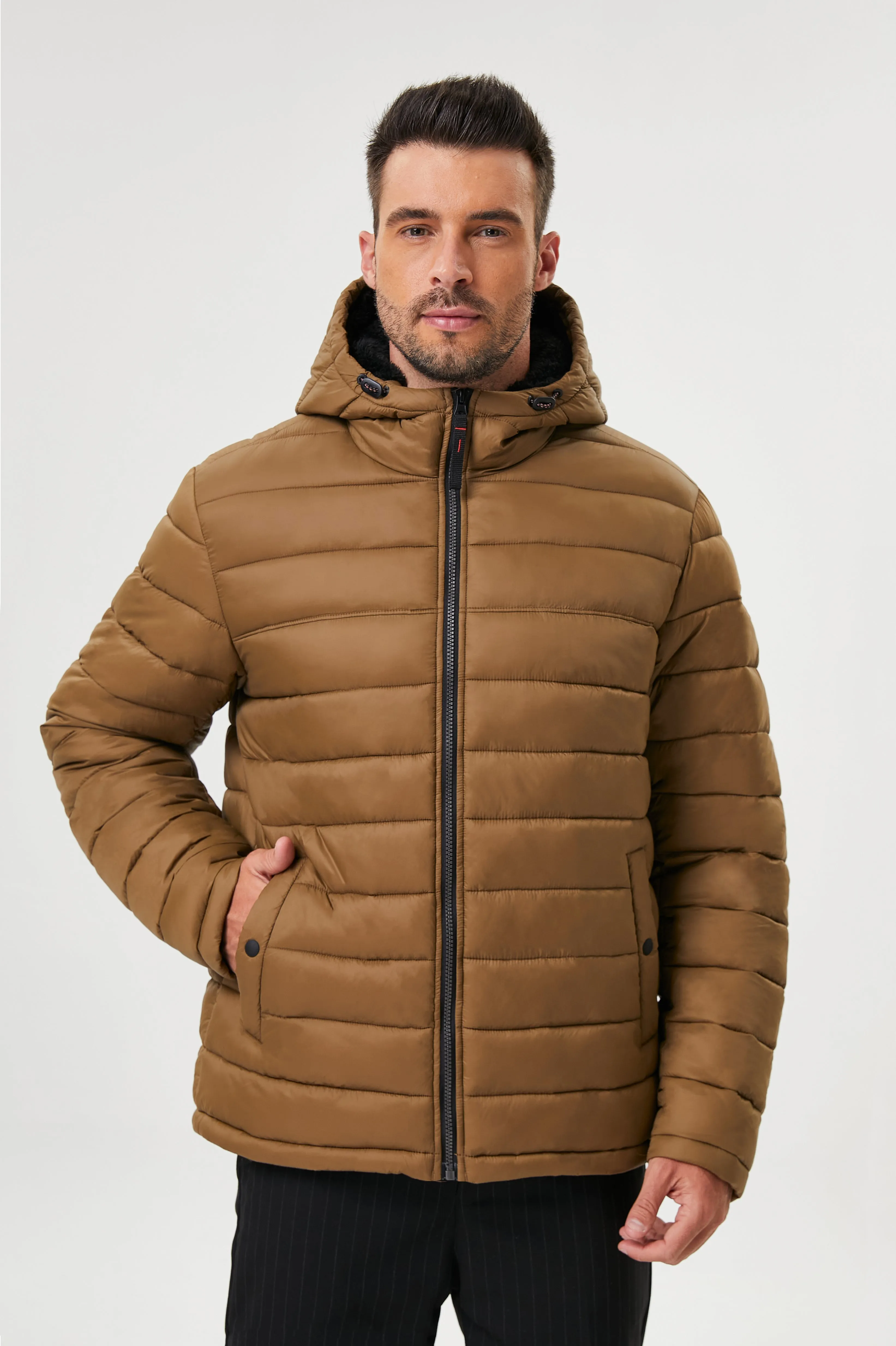 Empire Sherpa Quilted Jacket