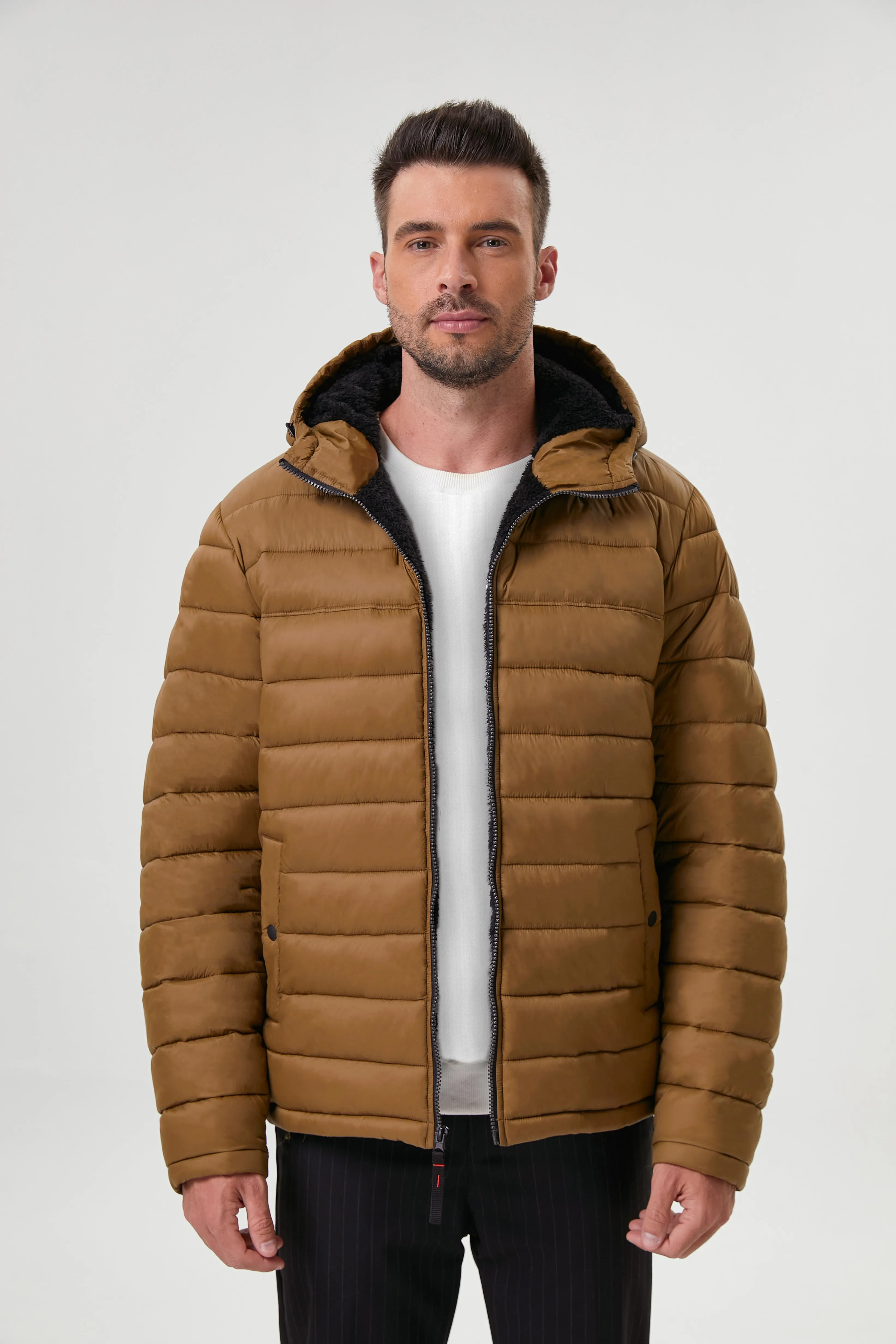 Empire Sherpa Quilted Jacket