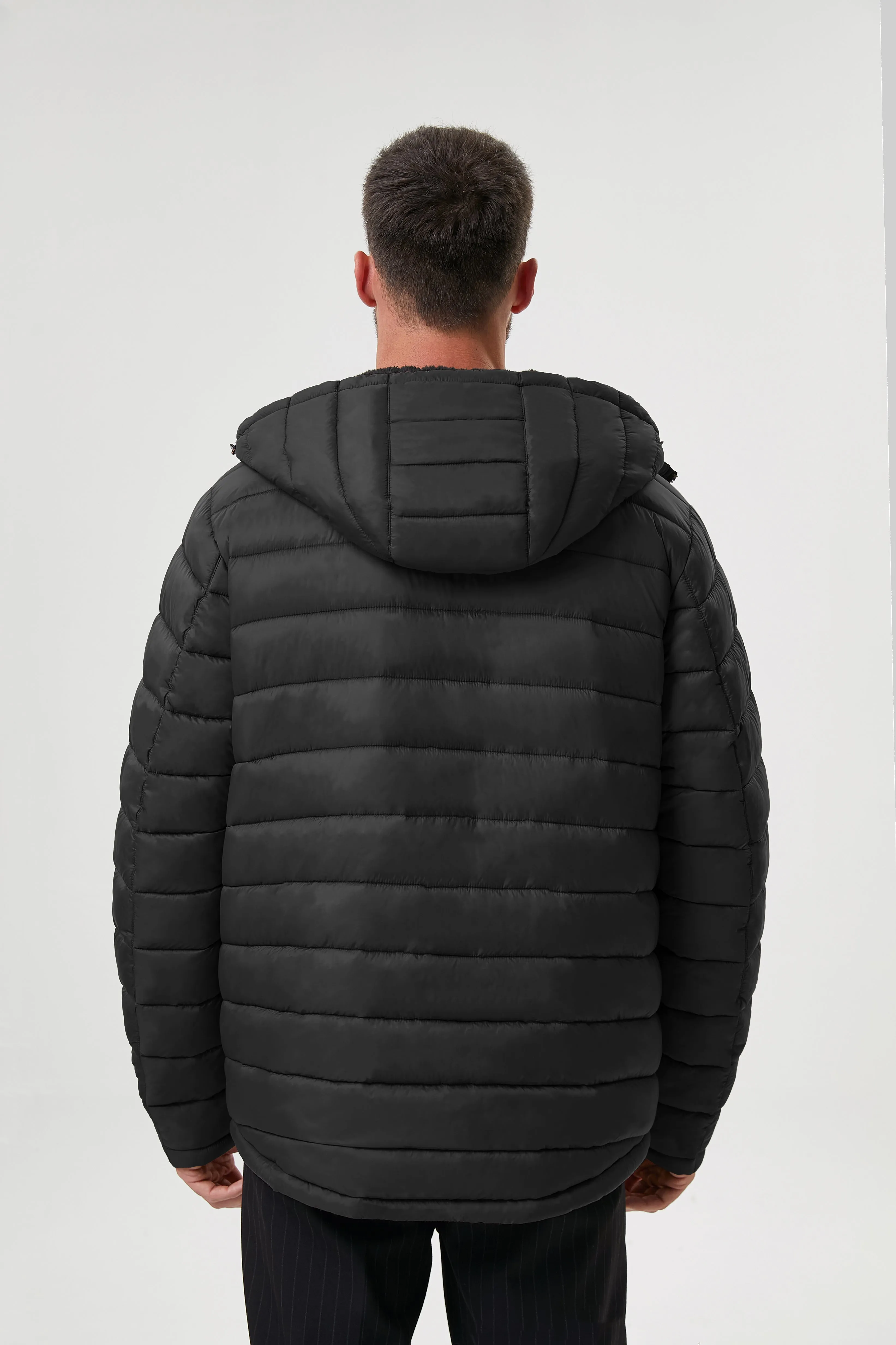 Empire Sherpa Quilted Jacket