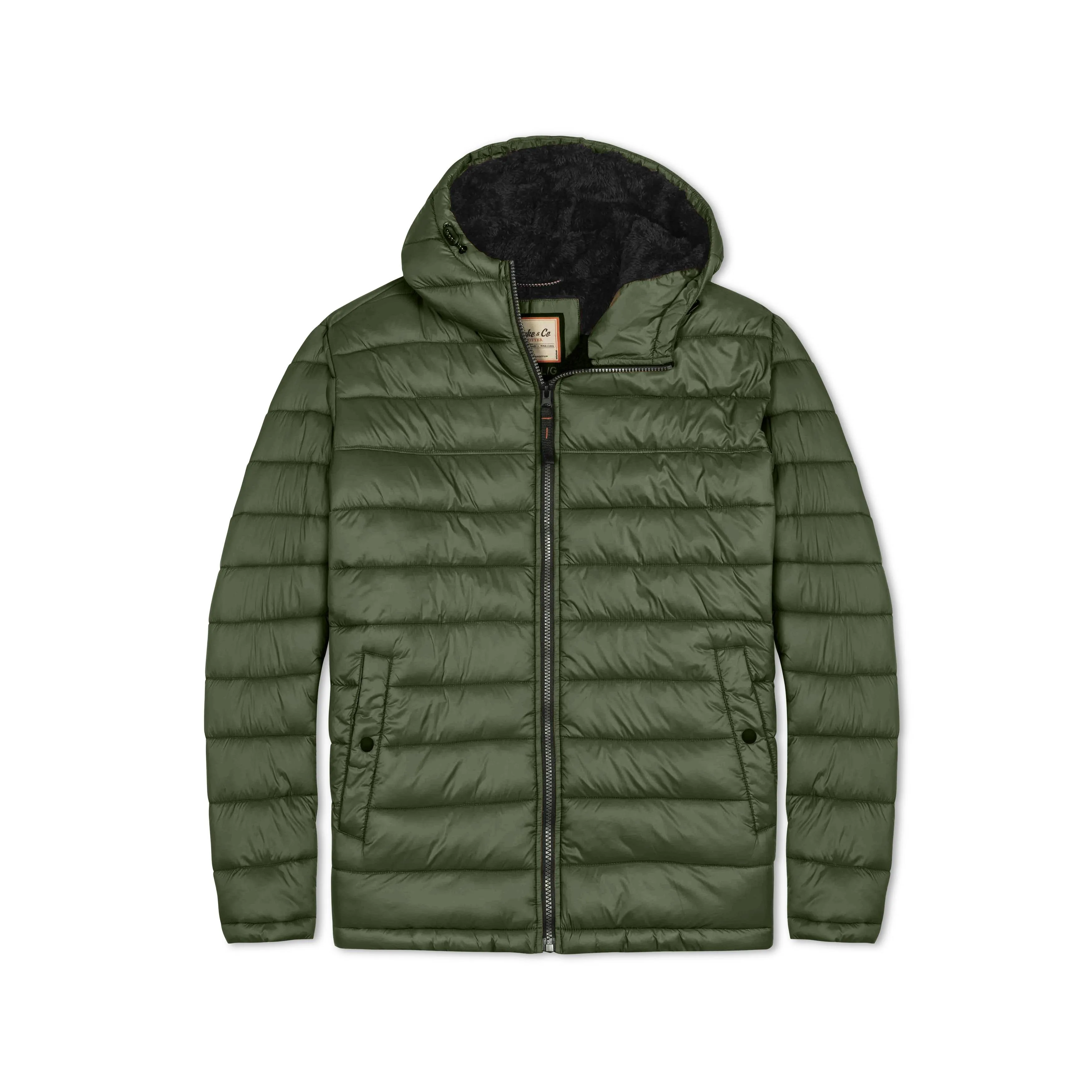 Empire Sherpa Quilted Jacket