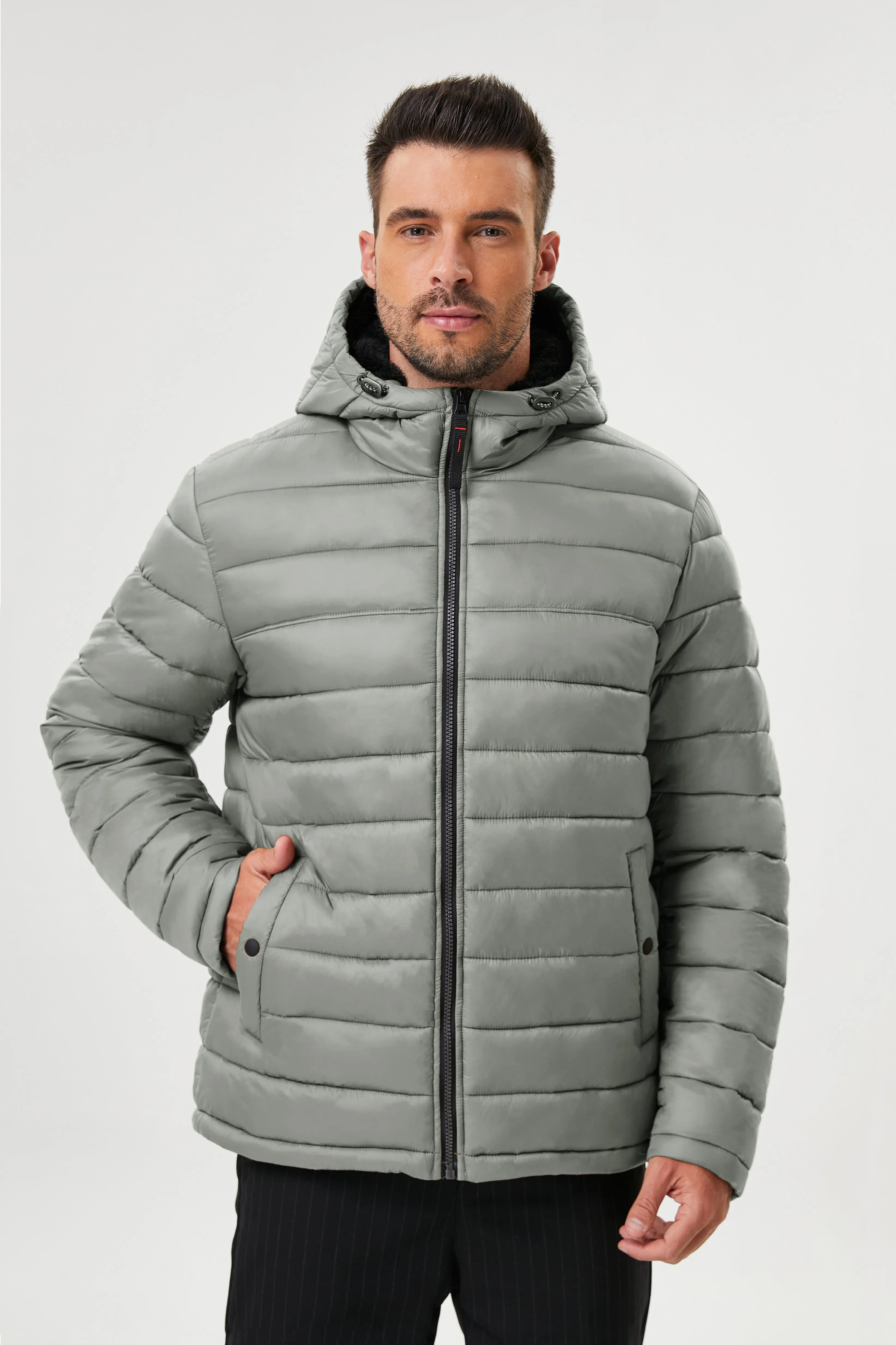 Empire Sherpa Quilted Jacket