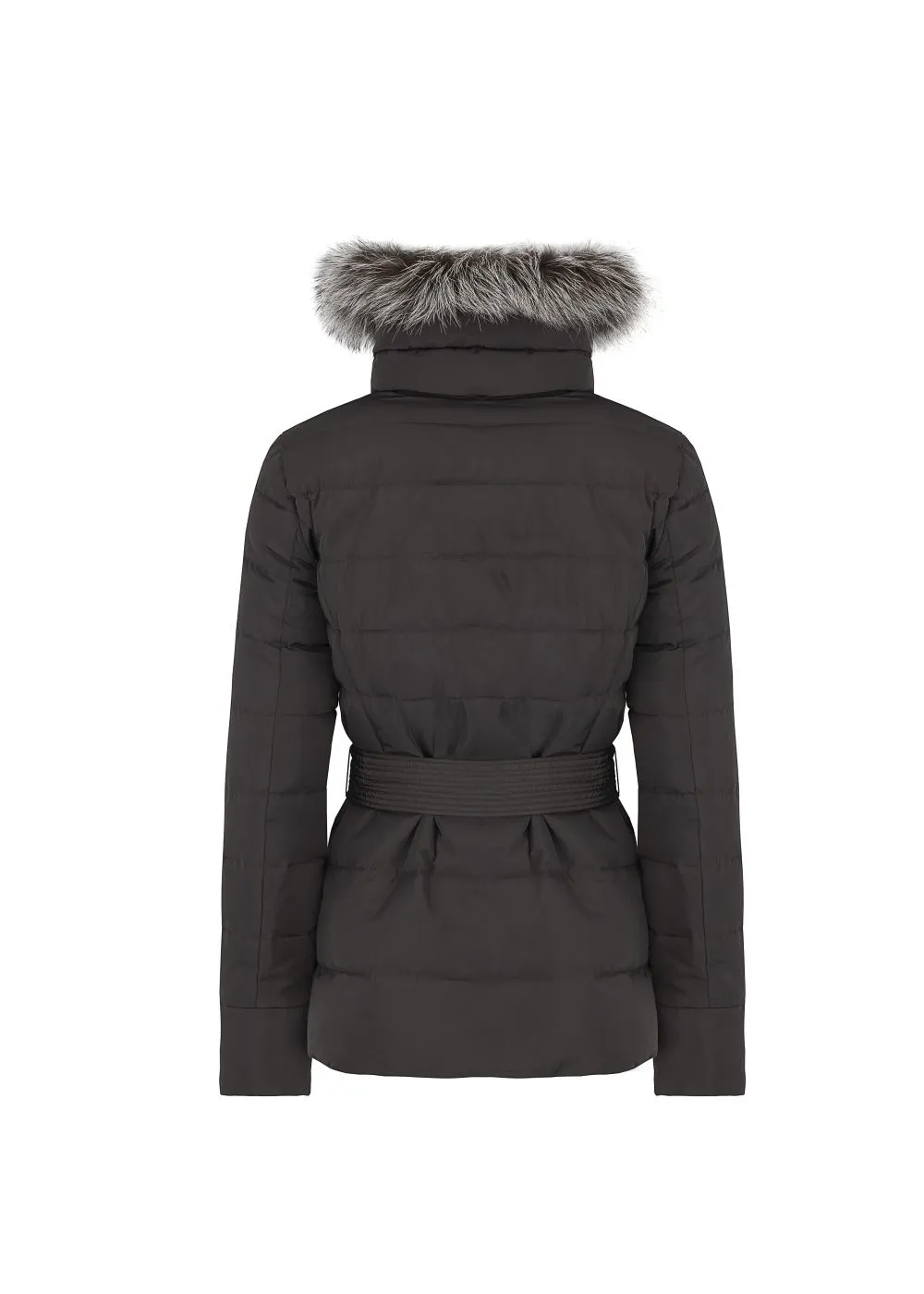 Faux Fur Hood Wind Coat Ladies Winter Down Jacket