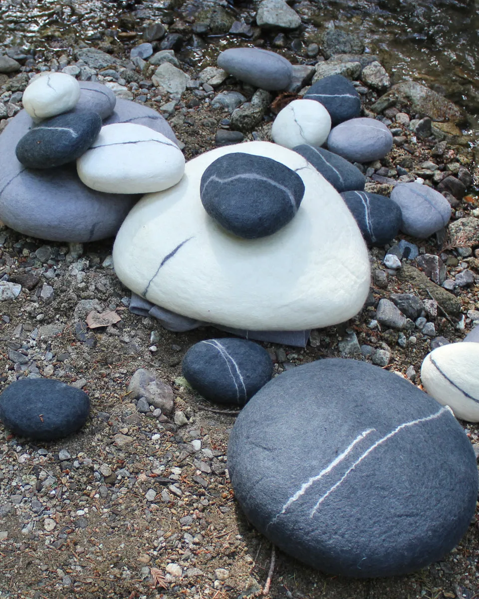 Felted Rocks