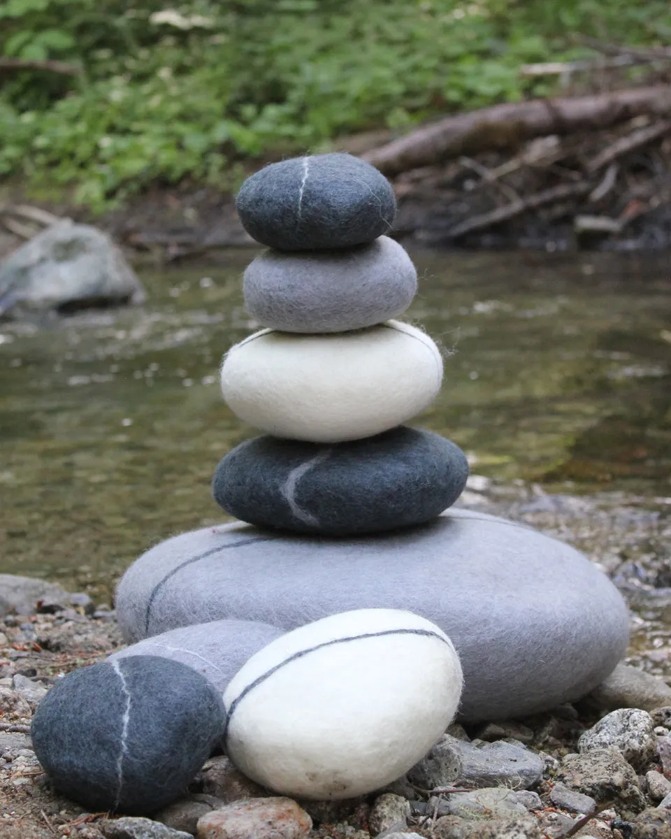 Felted Rocks