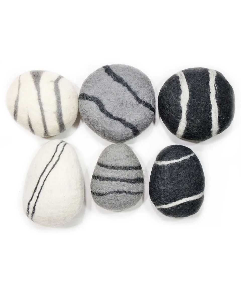 Felted Rocks