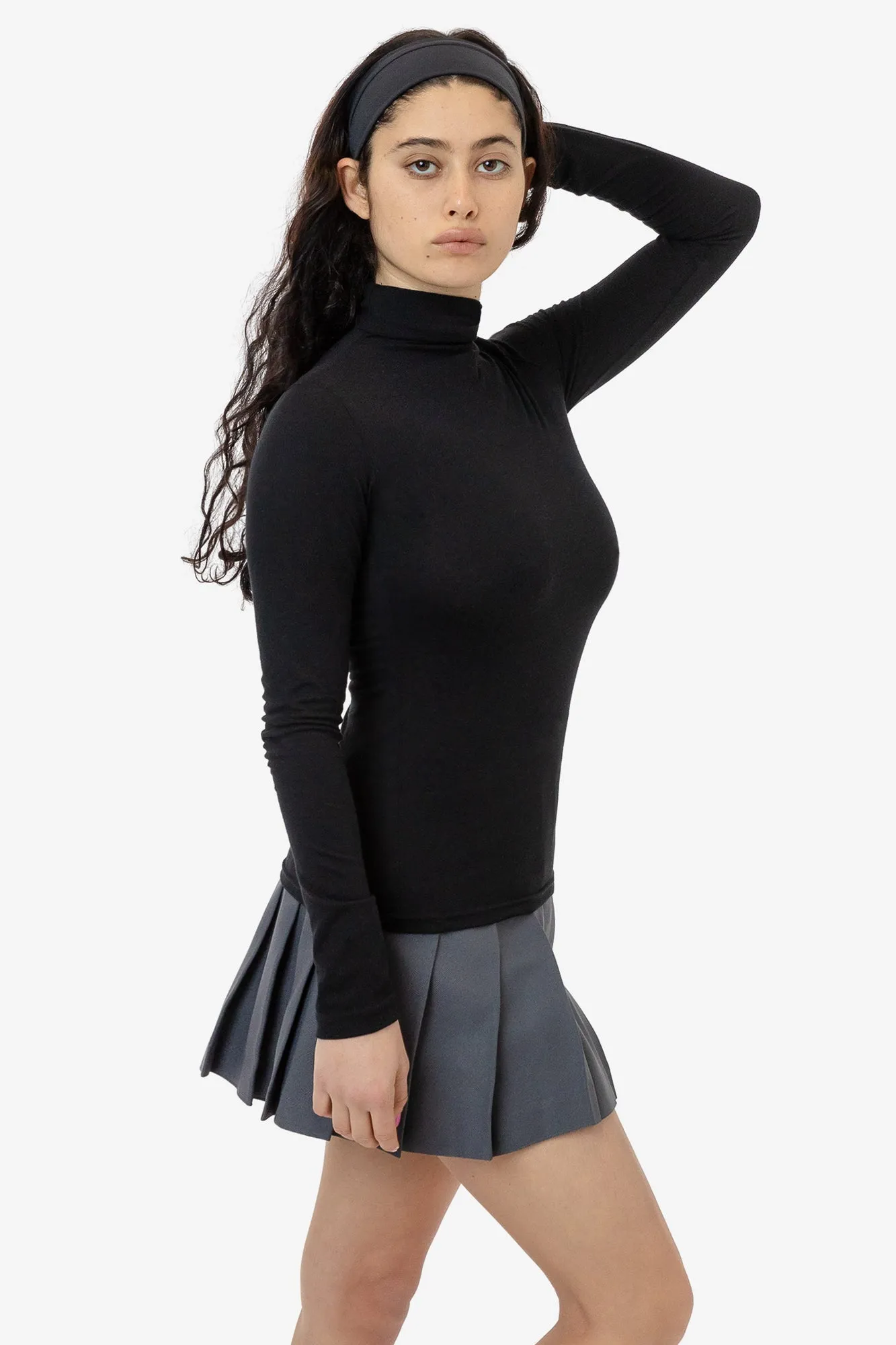 FF306 - 50/50 Poly Cotton Mock Turtleneck