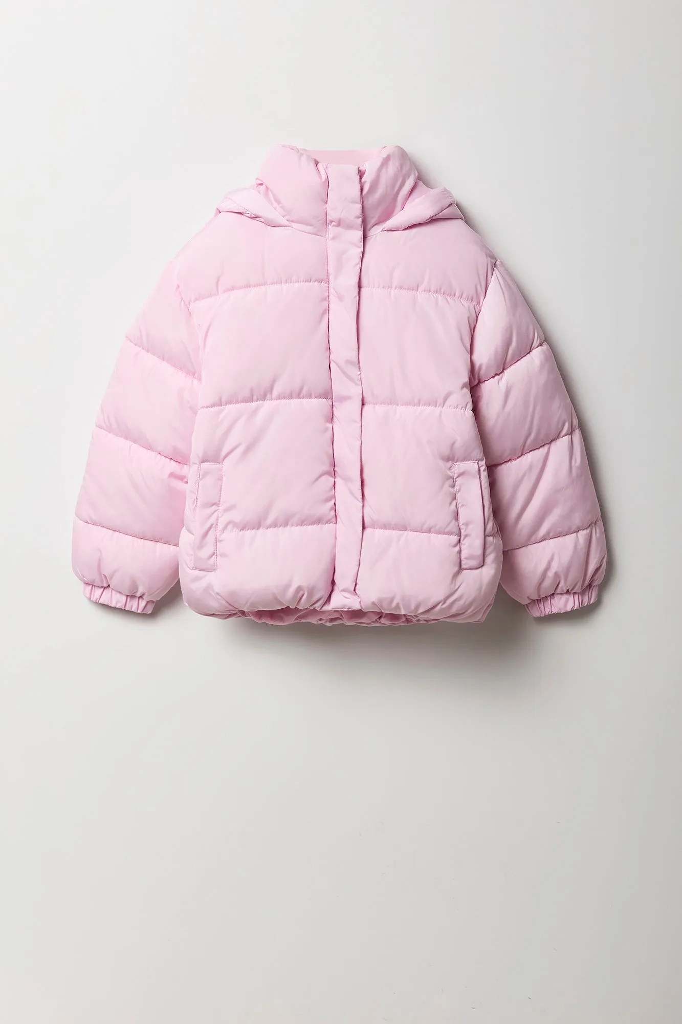 Girls Hooded Puffer Jacket