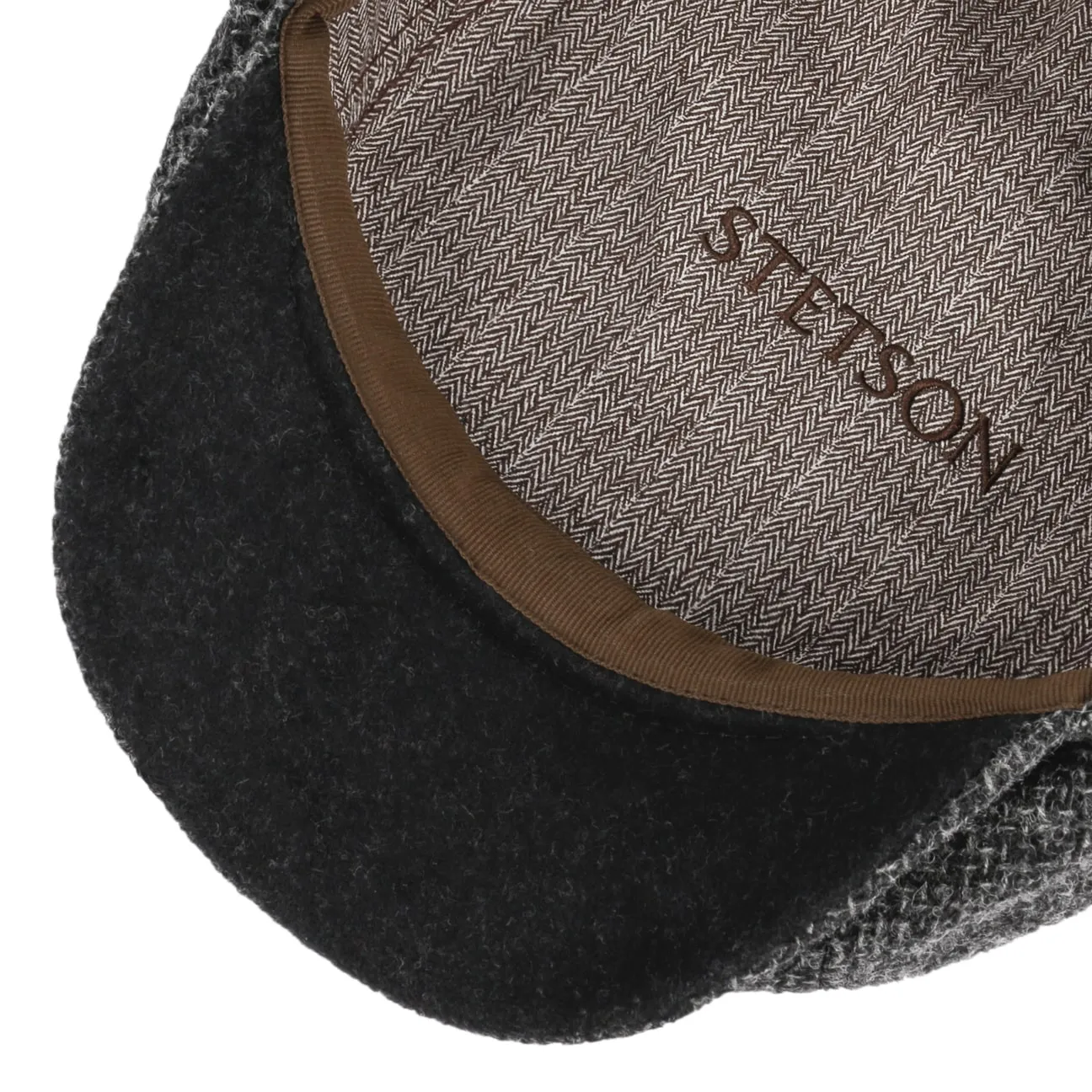 Hatteras Shetland Wool Newsboy Cap by Stetson