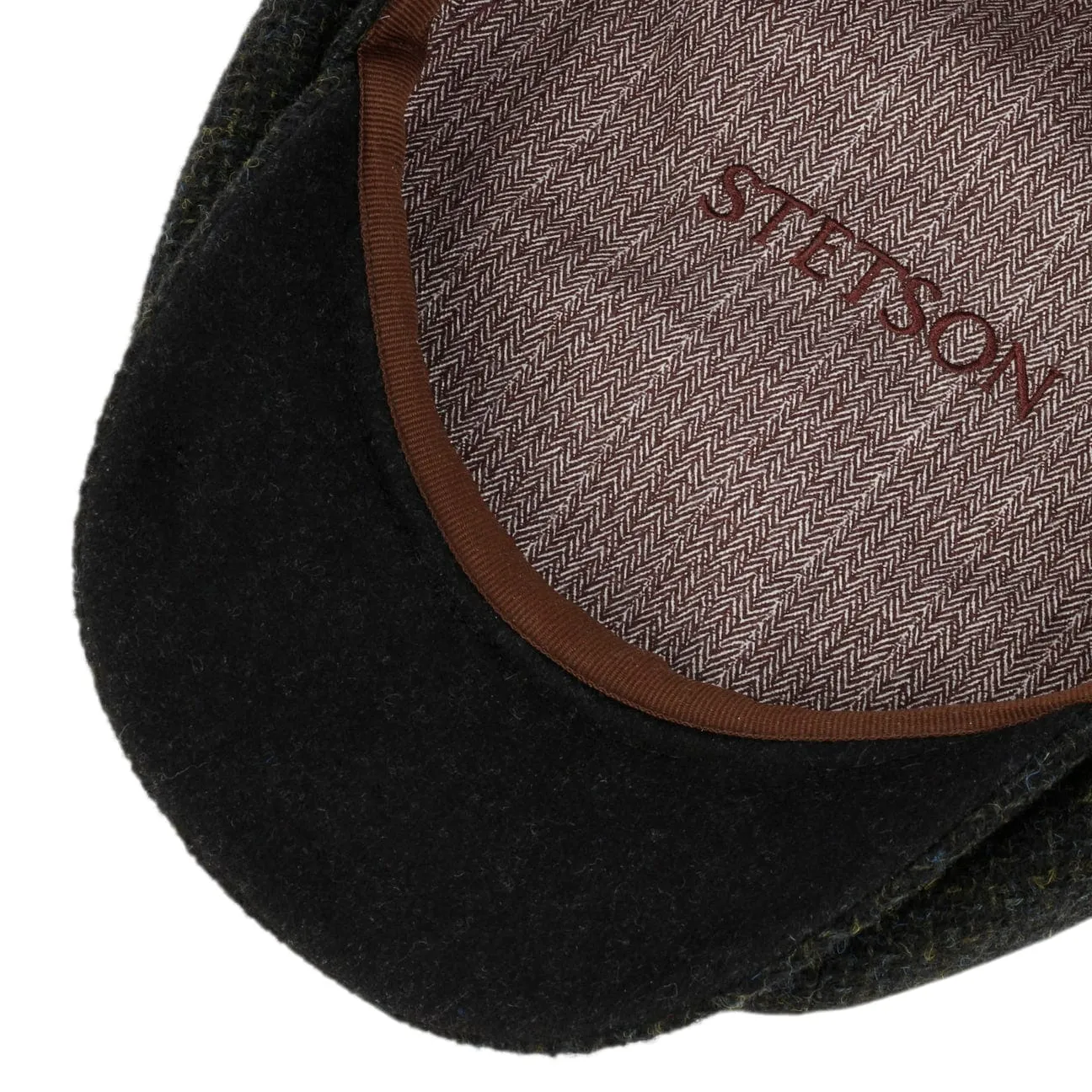 Hatteras Shetland Wool Newsboy Cap by Stetson