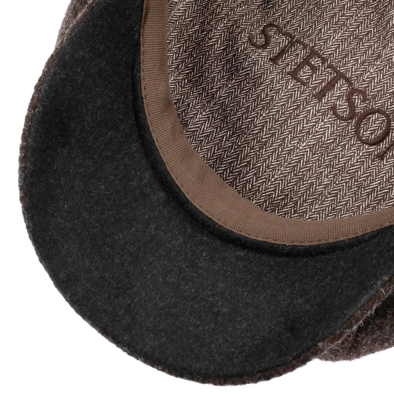 Hatteras Shetland Wool Newsboy Cap by Stetson