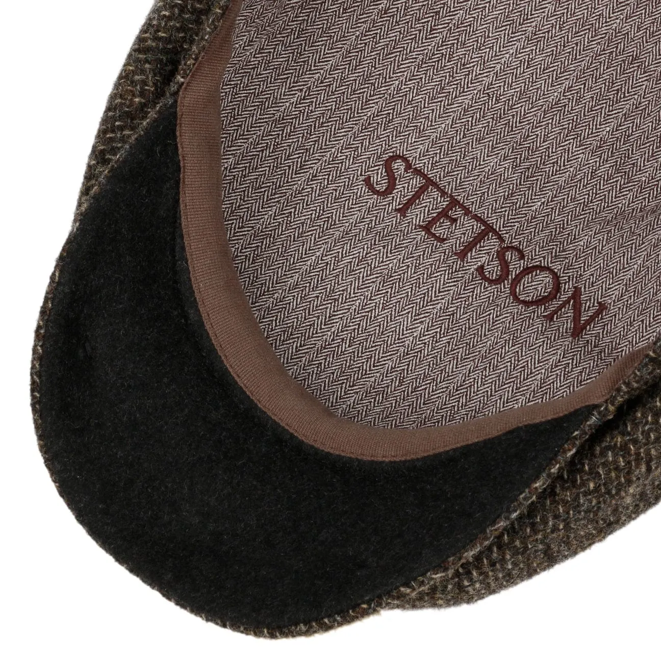 Hatteras Shetland Wool Newsboy Cap by Stetson