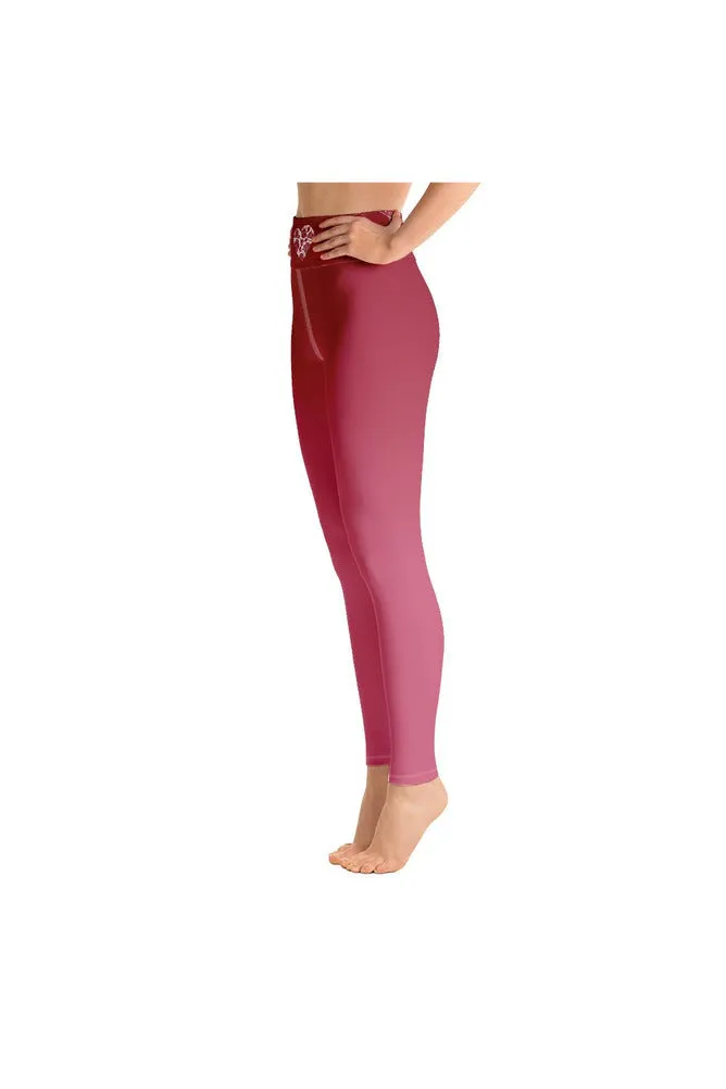 Heart Ombre Yoga Leggings