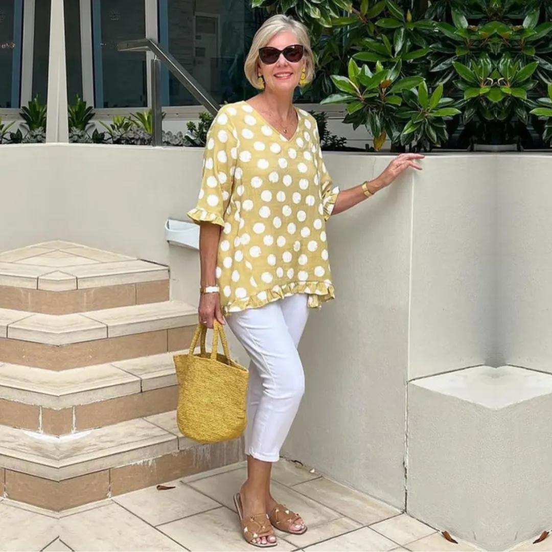 Heidi - Polka Dot Blouse