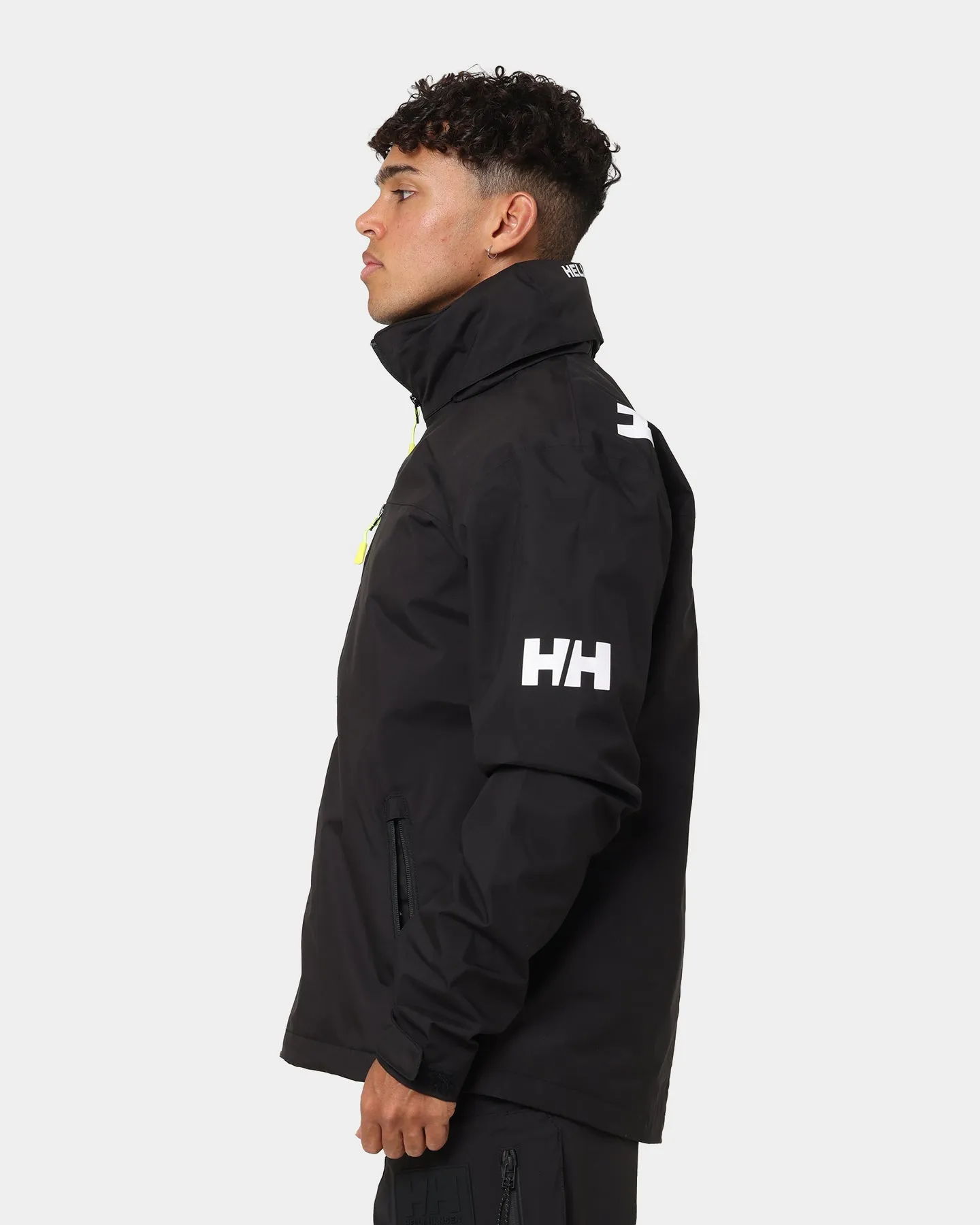 Helly Hansen Crew Hooded Jacket Black