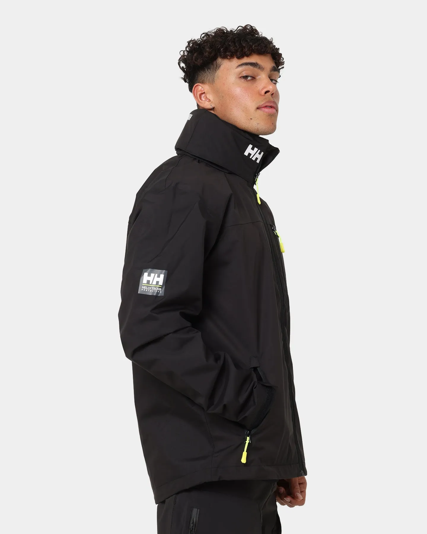 Helly Hansen Crew Hooded Jacket Black