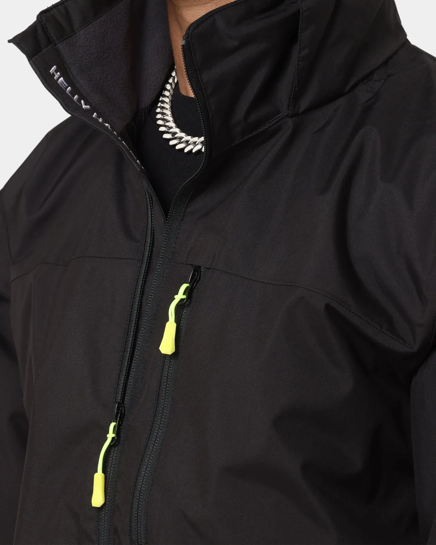 Helly Hansen Crew Hooded Jacket Black