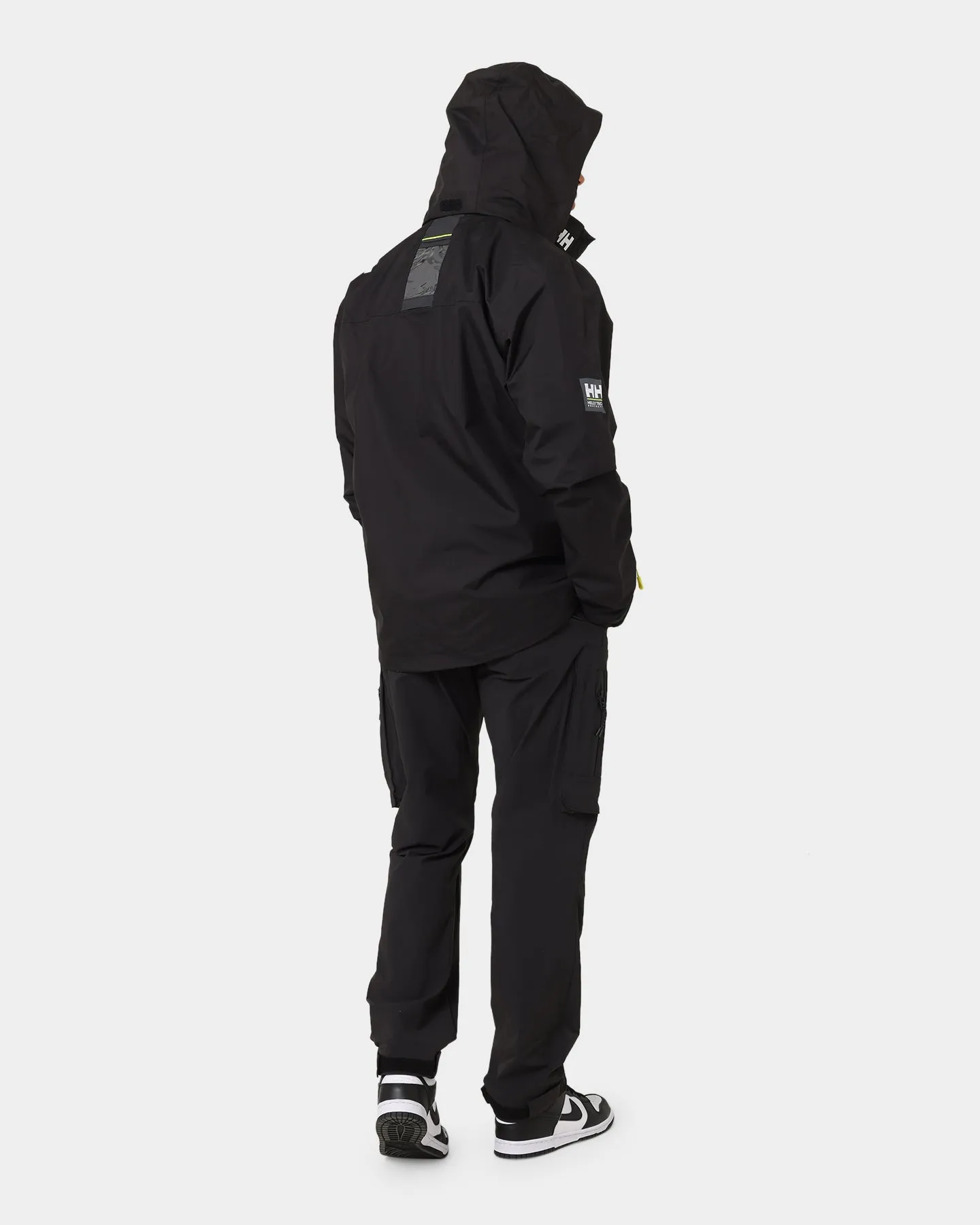 Helly Hansen Crew Hooded Jacket Black