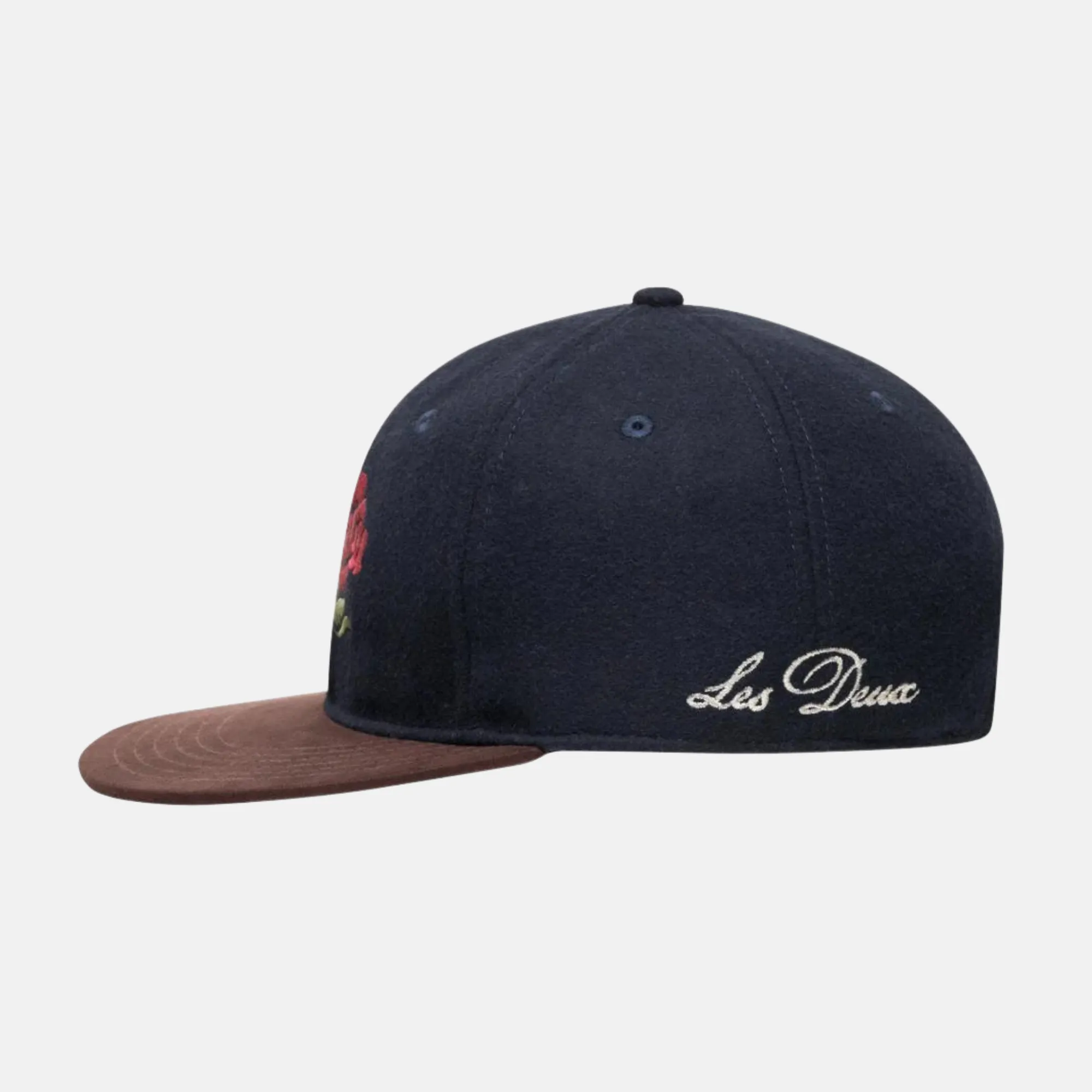 Les Deux Felipe Wool Suede Cap