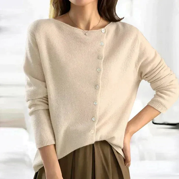 Madeleine - Casual Cardigan with Buttons for Women