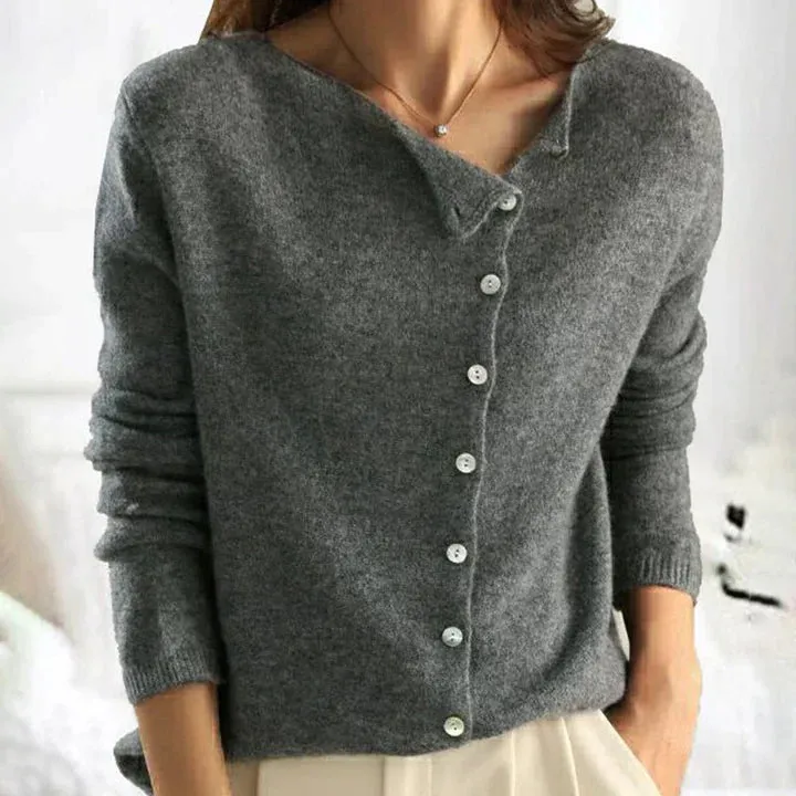 Madeleine - Casual Cardigan with Buttons for Women