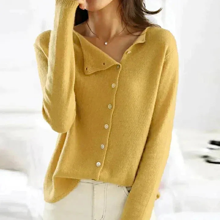 Madeleine - Casual Cardigan with Buttons for Women