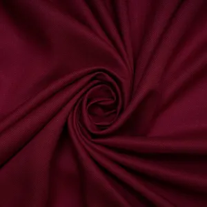 Maroon Plain Dyed Rayon Fabric (Wholesale)