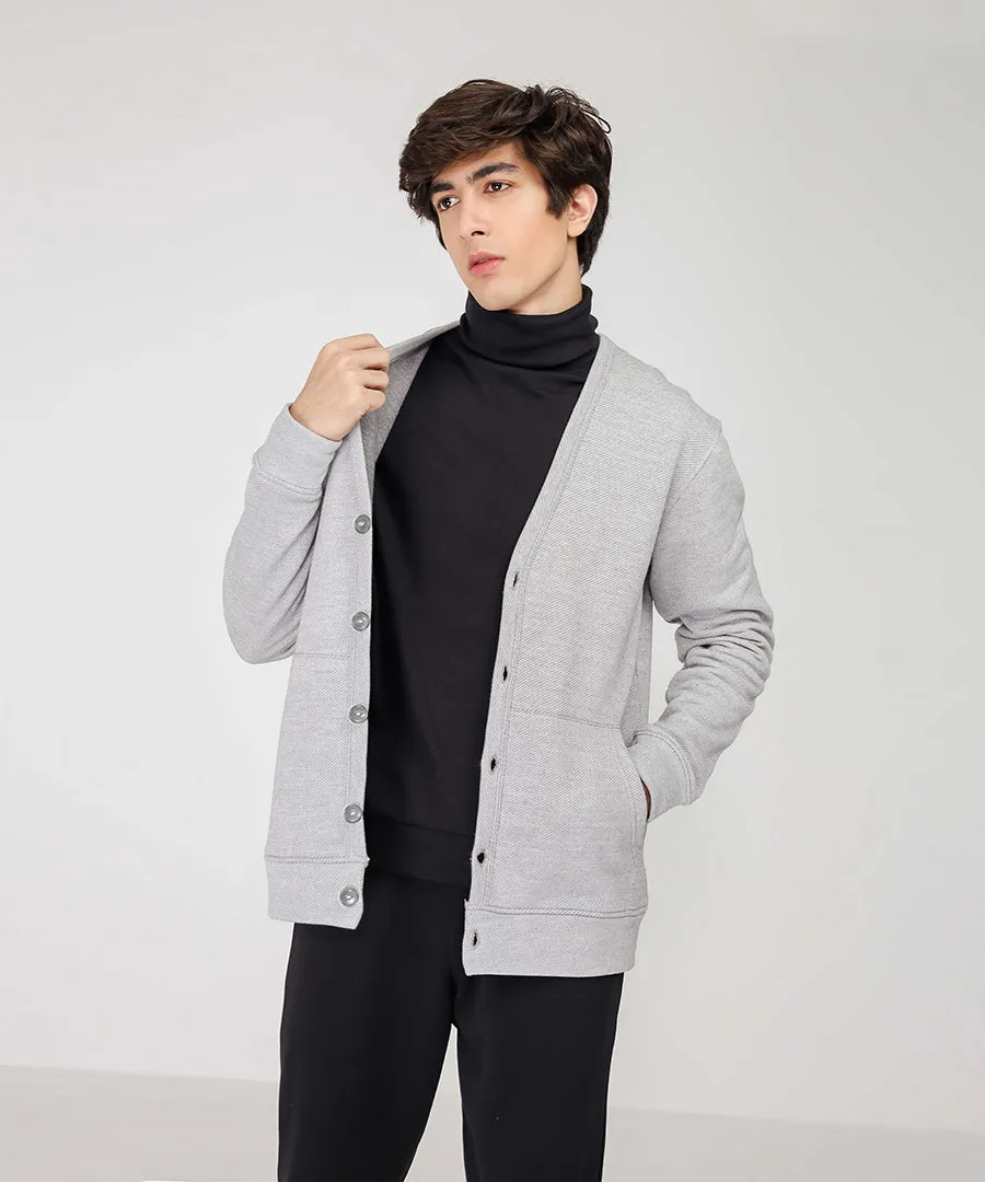 Men's Button Down Cardigan