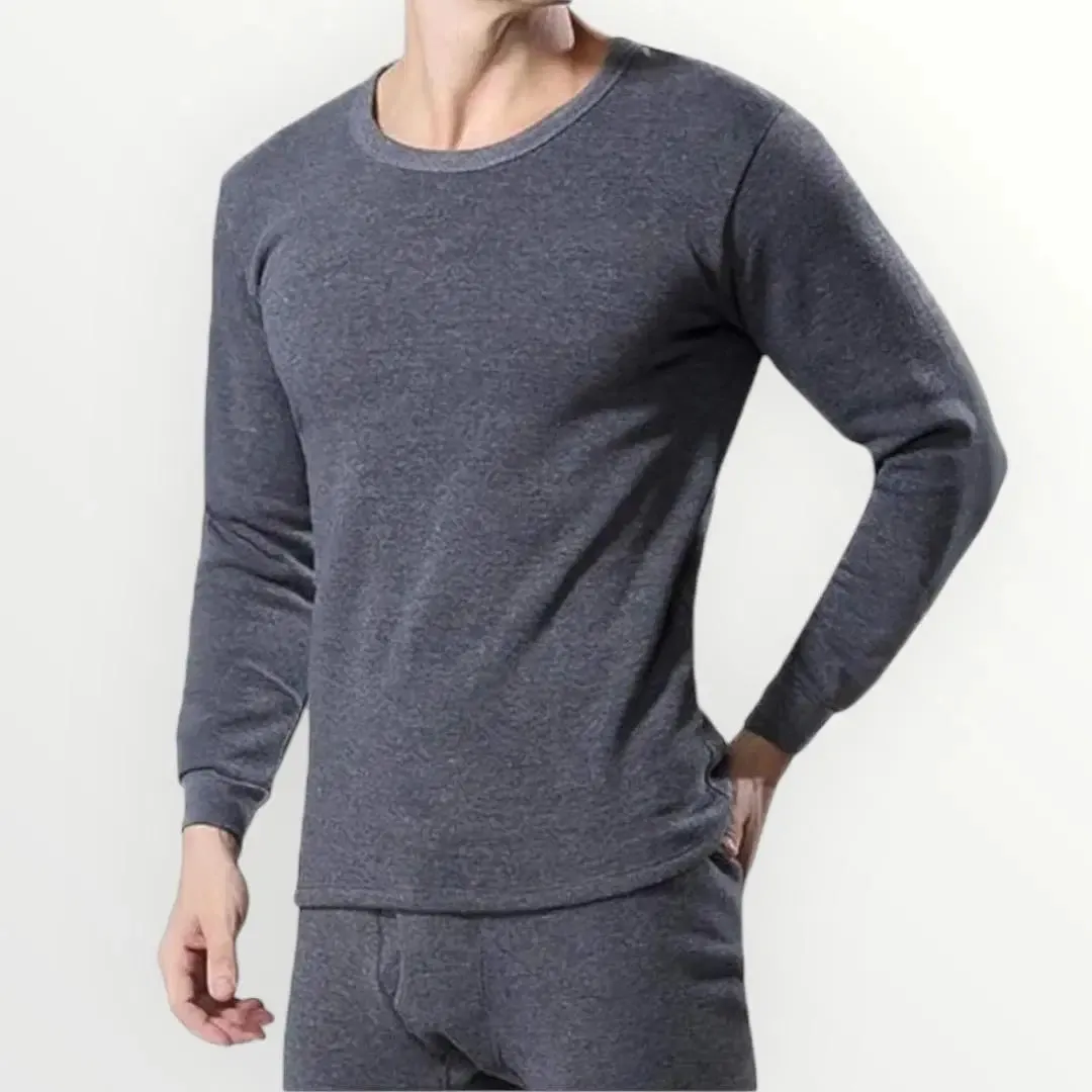 Men's Cotton Thermal Suit - Comfortable & Lightweight, Available in 3 Sizes