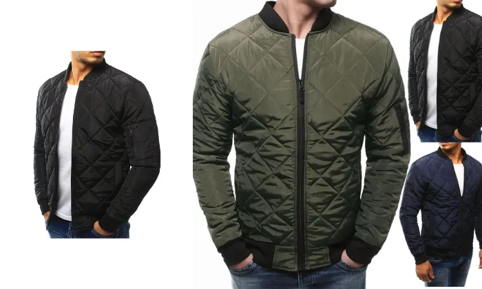 Men's Pilot Mock Up Jacket Cotton Padded Jacket