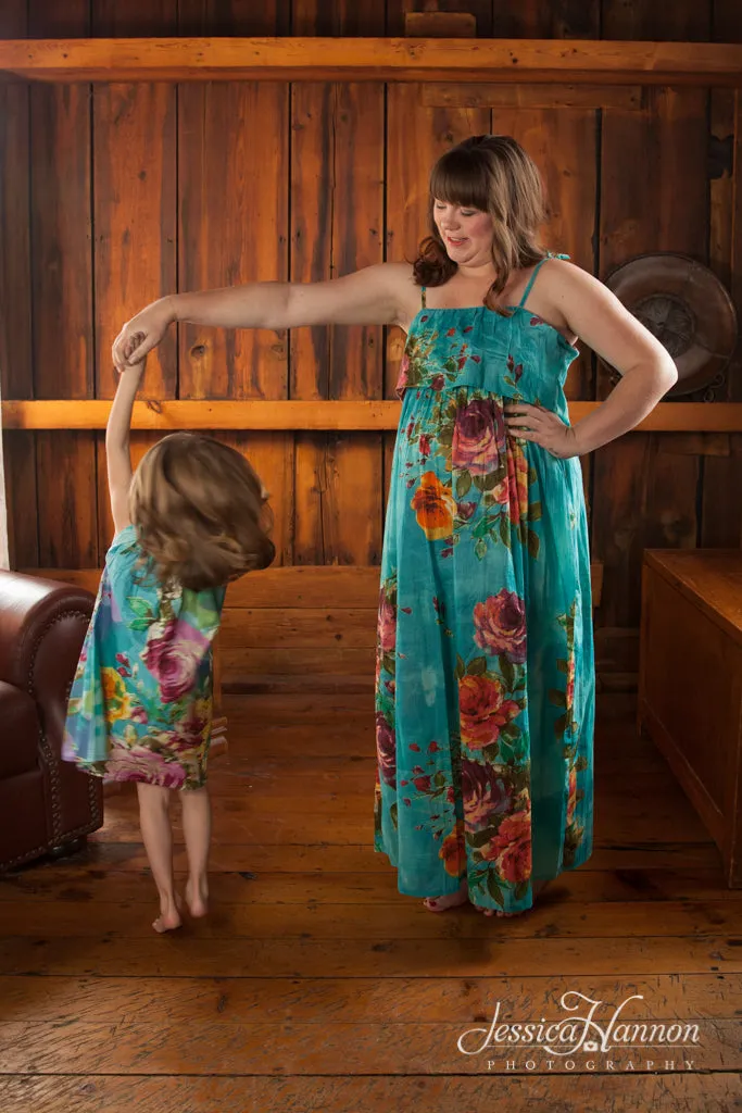 Mommy Baby Matching Maxi Dresses