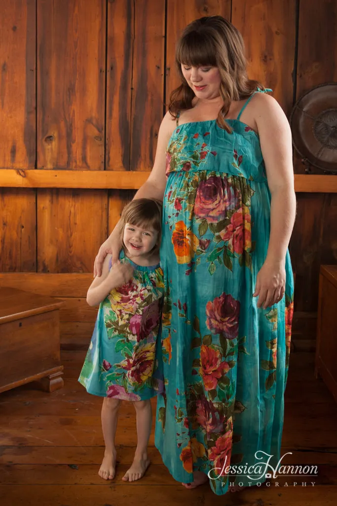 Mommy Baby Matching Maxi Dresses