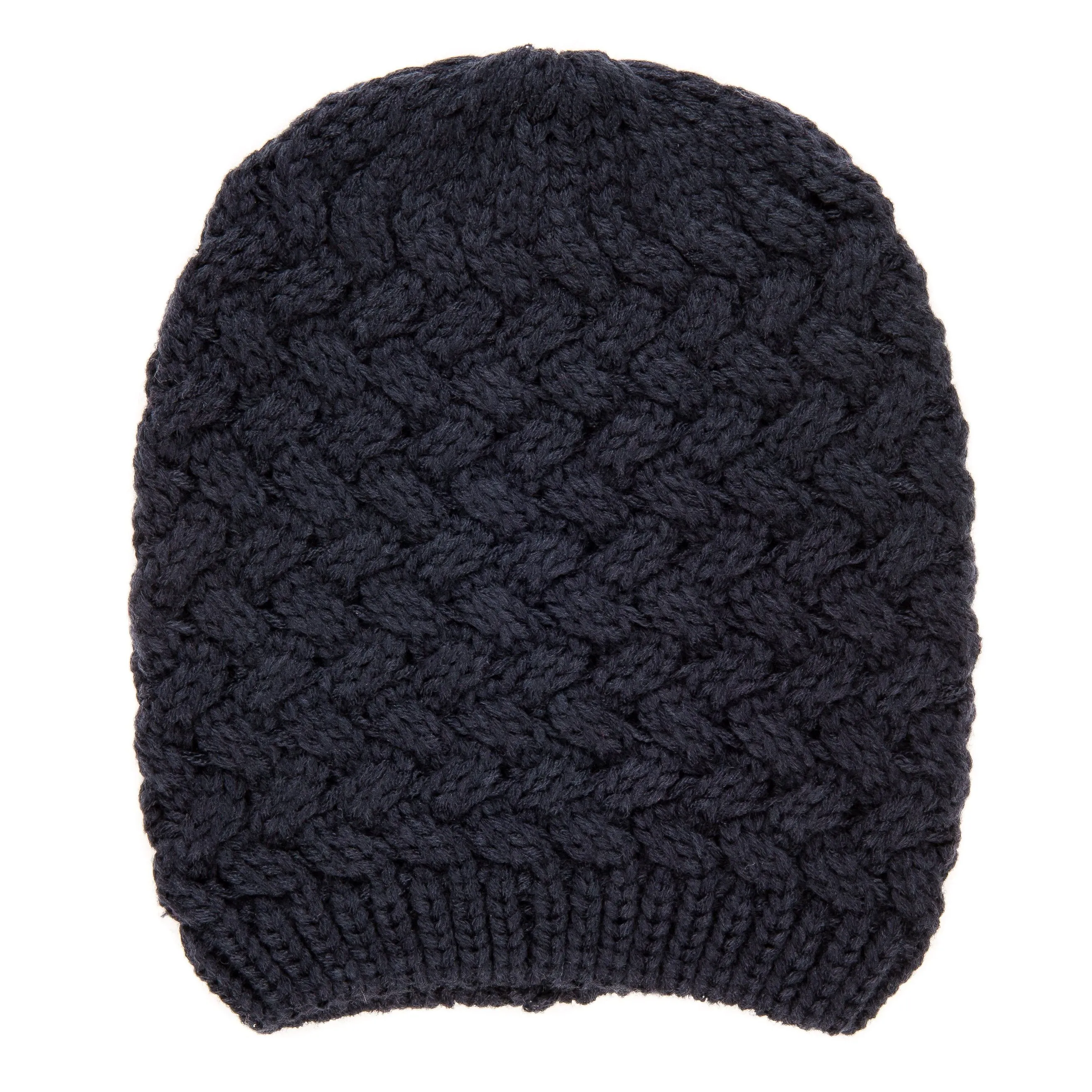 Noble Mount Mens Basket Weave Winter Hat