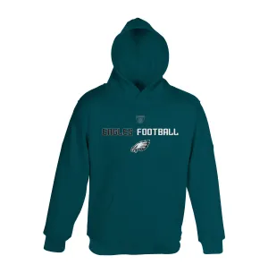 Philadelphia Eagles Youth Boys Hooded Fleece (Kids Sizes)