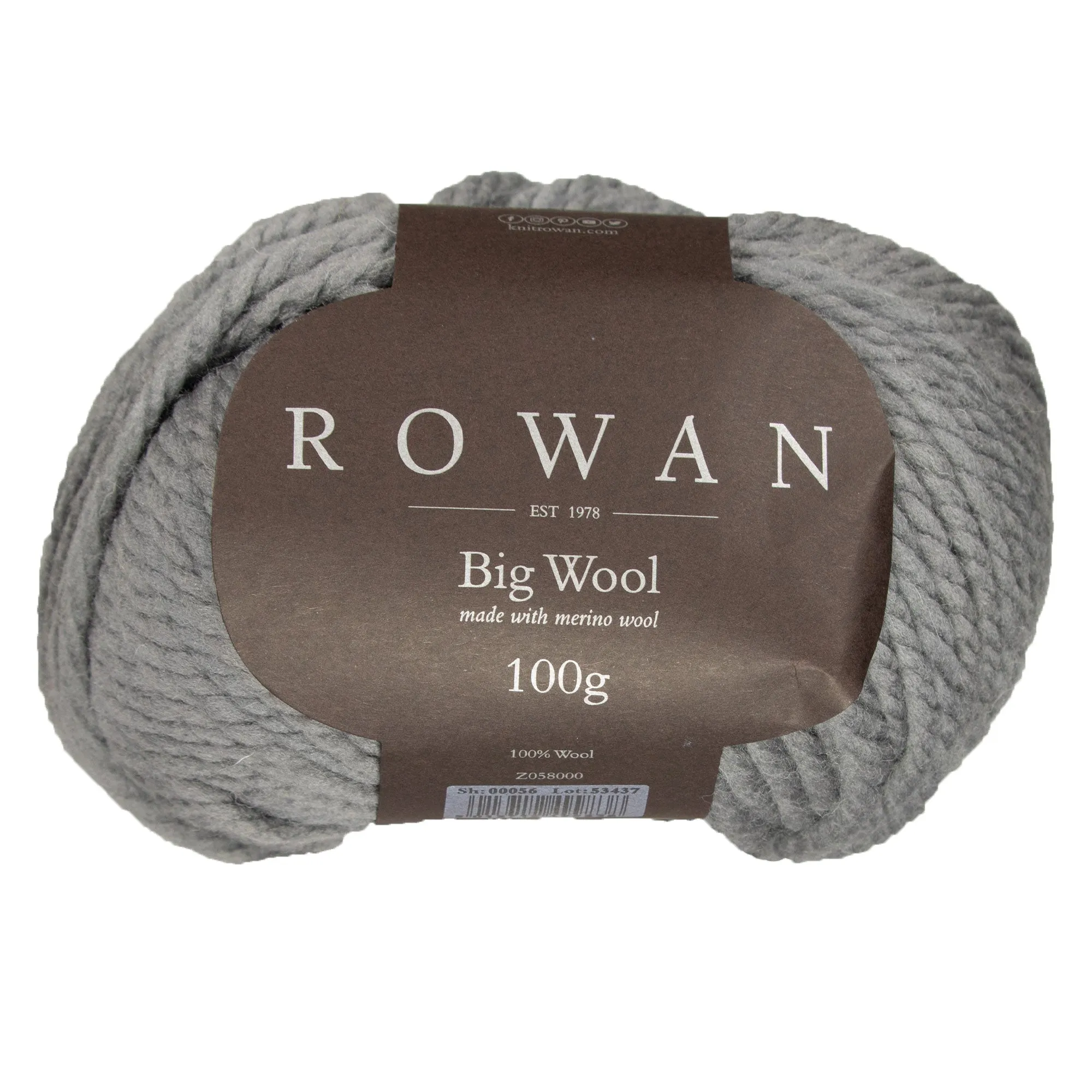 Rowan Big Wool Yarn - 56 Glum