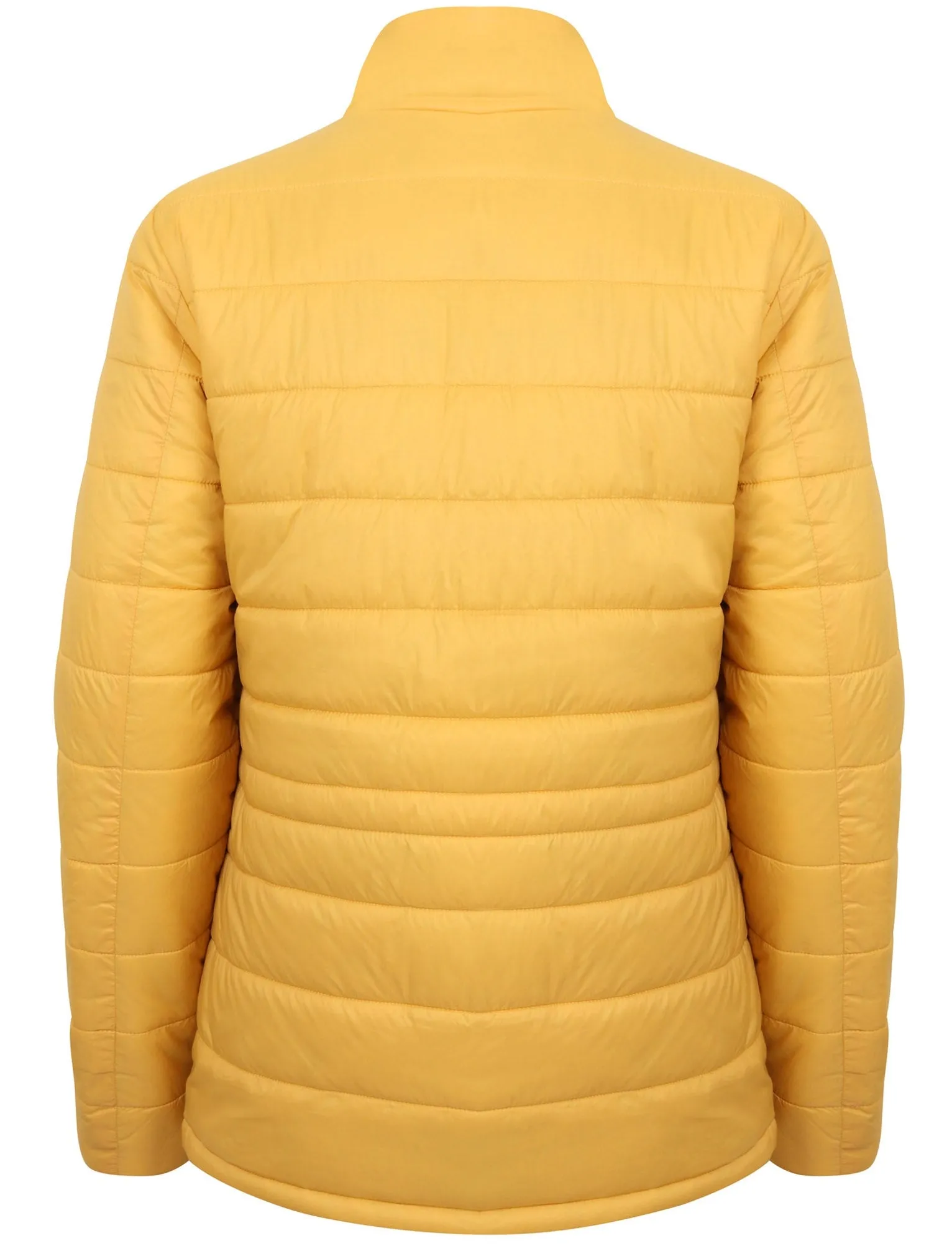 Syros Light Packaway Funnel Neck Quilted Jacket in Golden Apricot - Tokyo Laundry