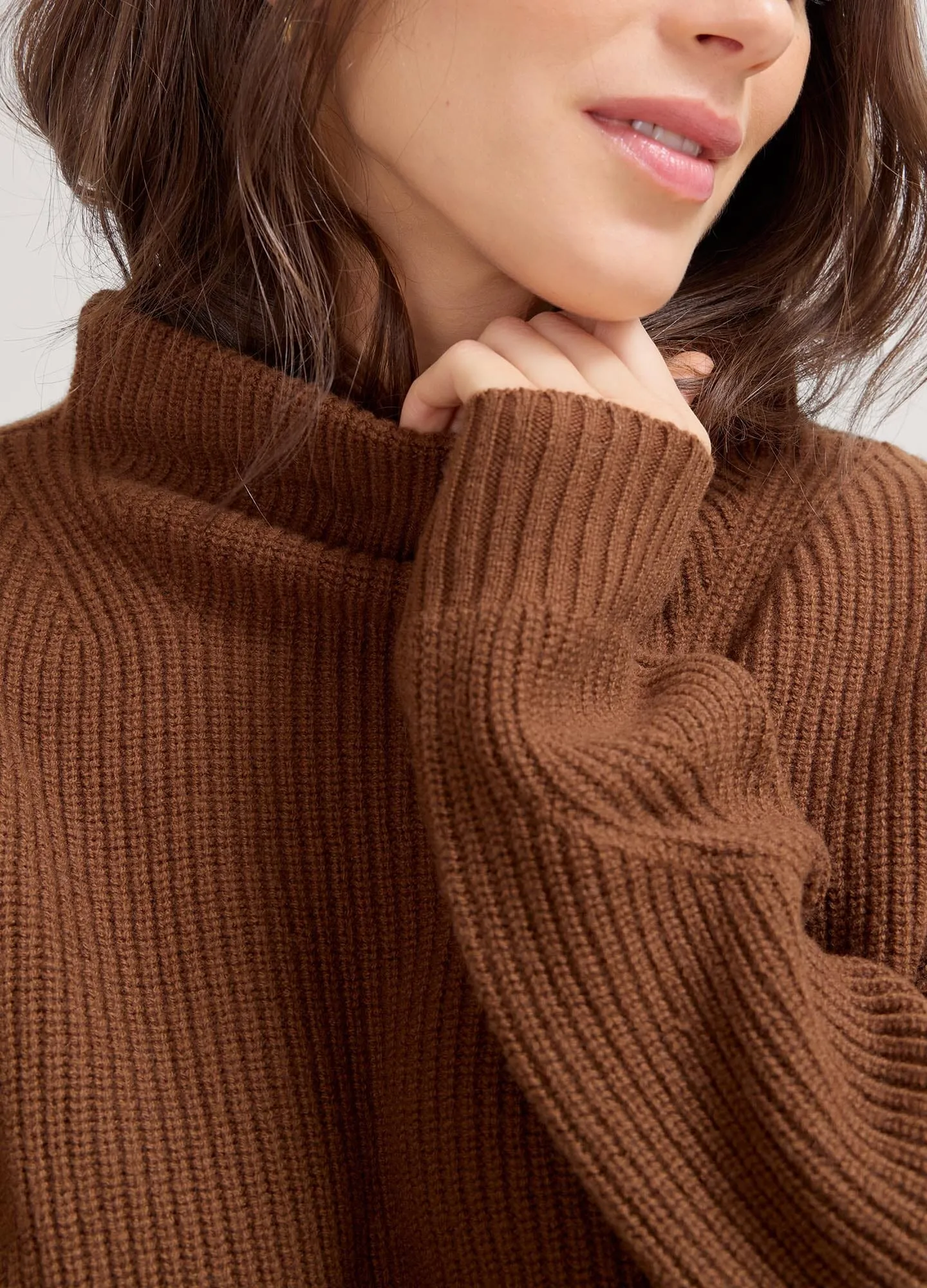 The Cozy Shaker Turtleneck