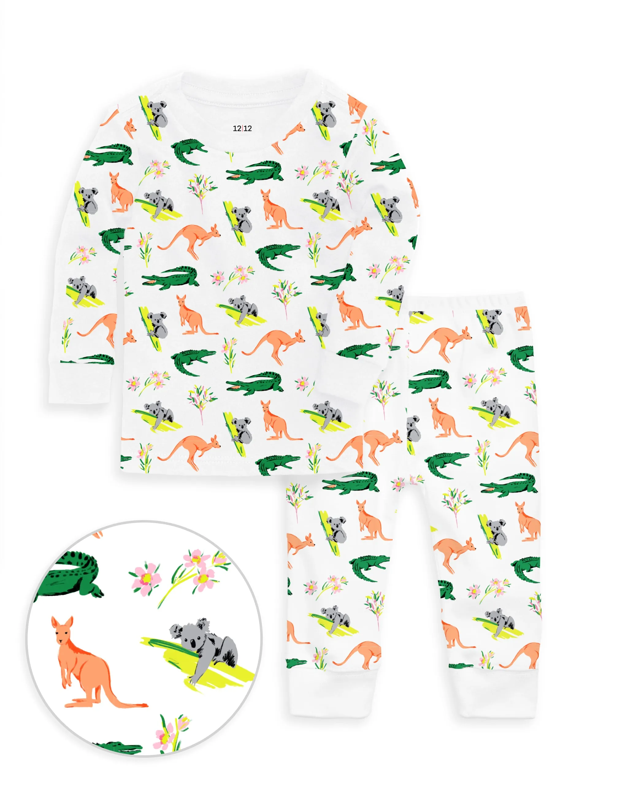 The Organic Long Sleeve Pajama Set [Down Under]