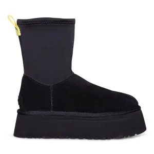 UGG Classic Dipper Platform Black Boots - Women's