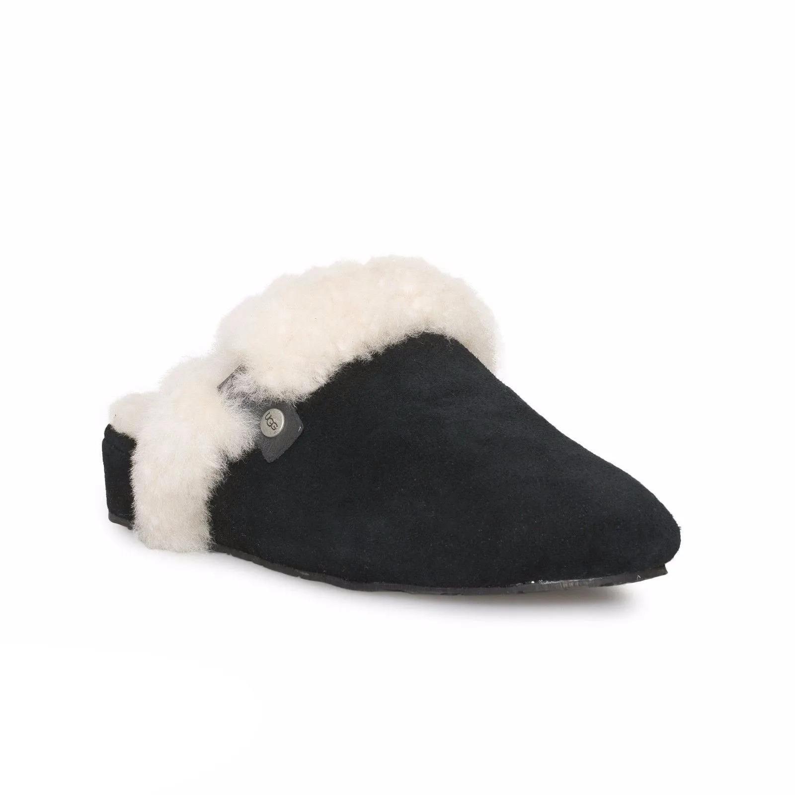 UGG Elanor Black Slippers